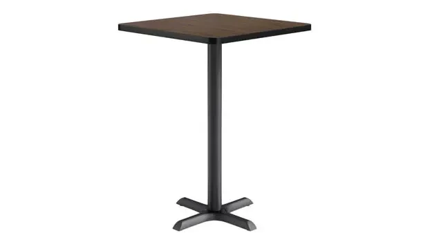 Black base / Walnut top