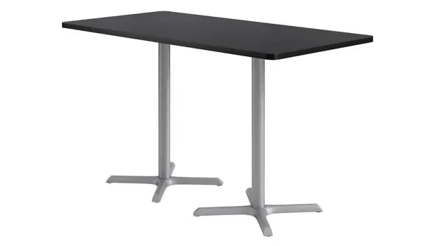 Silver base / Black top