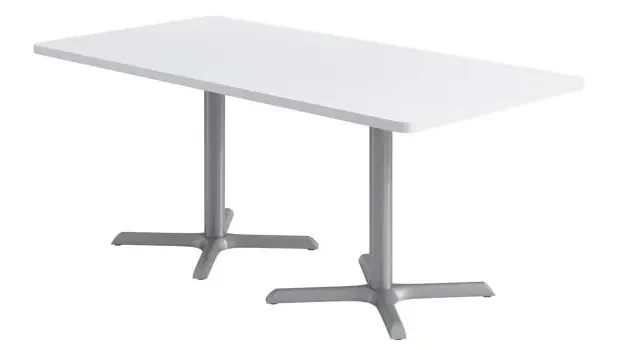 Silver base / Designer White top