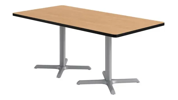 Silver base / Natural top