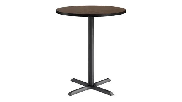 Black base / Walnut top