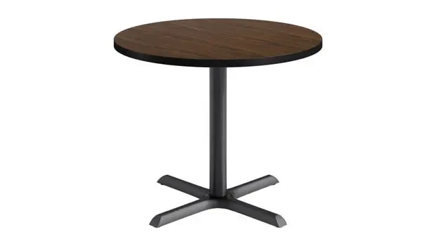 Black base / Walnut top