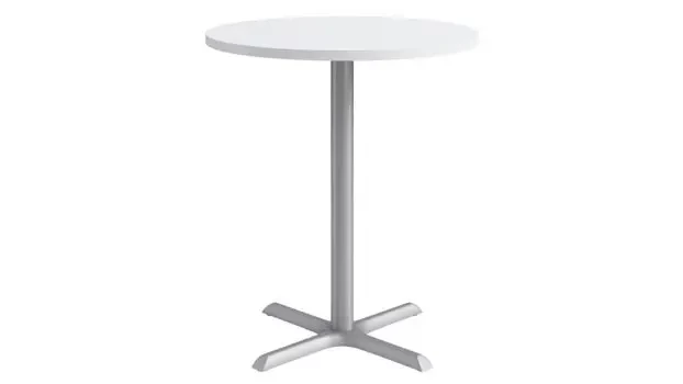 Silver base / Designer White top