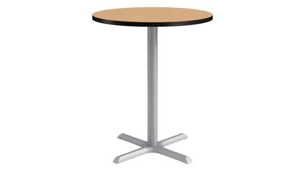 Silver base / Natural top