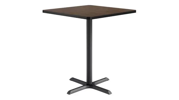 Black base / Walnut top