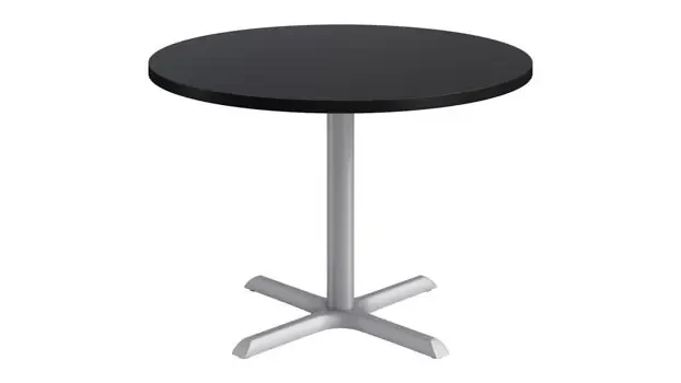 Silver base / Black top