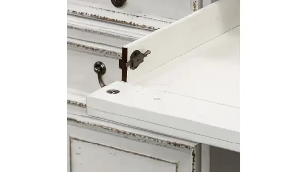 Flip-Down Keyboard Tray Detail