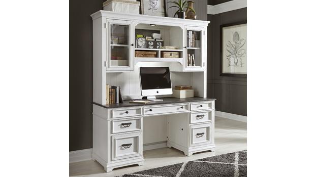 Credenza w/ Hutch View