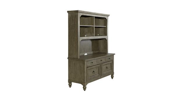 Credenza w/ Hutch View