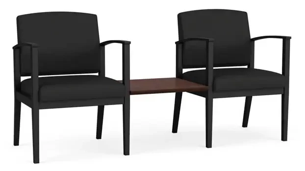 Dillon Black / Black Frame / Cocoa Walnut Tabletop