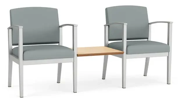 Dillon Lucid / Silver Frame / Natural Maple Tabletop