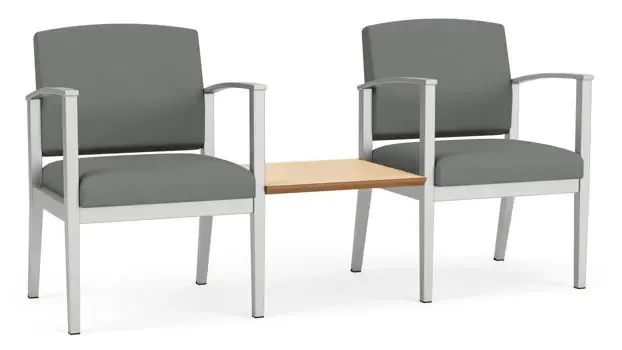 Open House Asteroid / Silver Frame / Natural Maple Tabletop