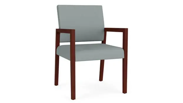 Dillon Lucid Upholstery / Mahogany Finish