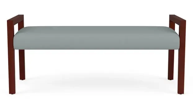 Dillon Lucid Upholstery / Mahogany Finish