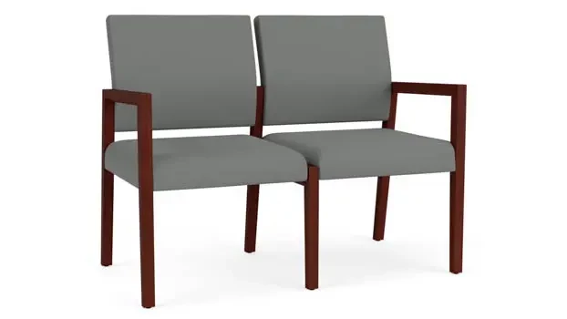 Open House Asteroid Upholstery / Mahogany Finish