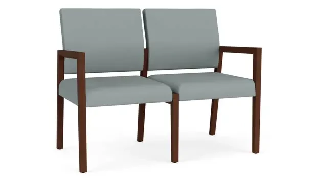 Dillon Lucid Upholstery / Walnut Finish