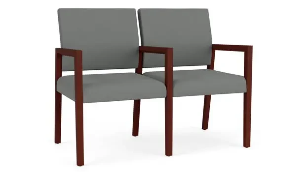 Open House Asteroid Upholstery / Mahogany Finish