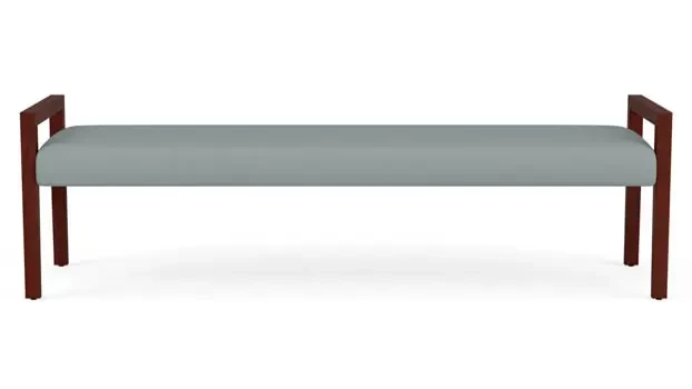 Dillon Lucid Upholstery / Mahogany Finish