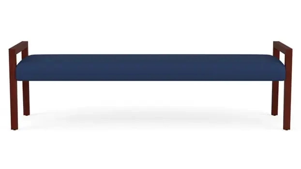 Dillon Ocean Upholstery / Mahogany Finish