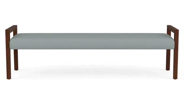 Dillon Lucid Upholstery / Walnut Finish