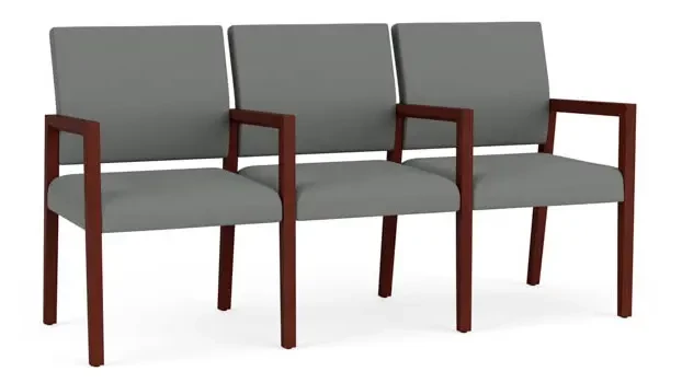 Open House Asteroid Upholstery / Mahogany Finish