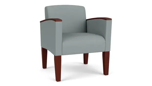 Lucid Dillon Polyurethane / Wood Legs, Mahogany