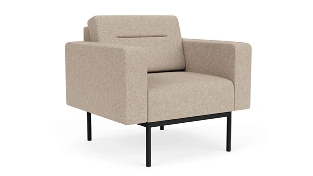 Linette Vinyl Stone - Black Frame