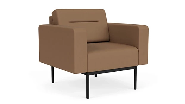 Whisper Vinyl Cappuccino - Black Frame