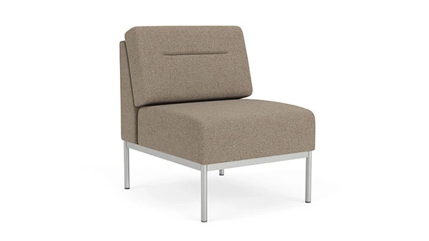 Archetype Silt Fabric - Silver Frame