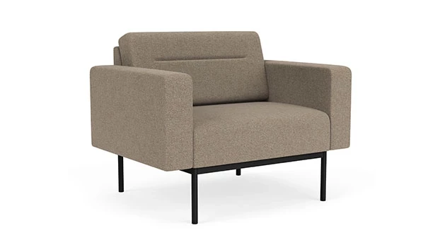 Archetype Silt Fabric - Black Frame