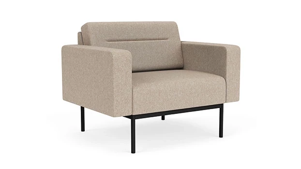 Linette Vinyl Stone - Black Frame