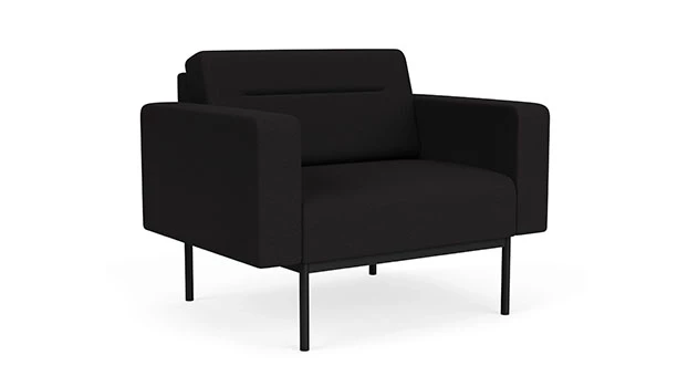 Open House Black Fabric - Black Frame