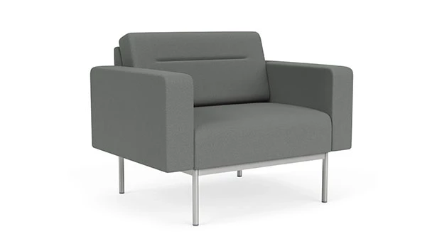 Open House Asteroid Fabric - Silver Frame