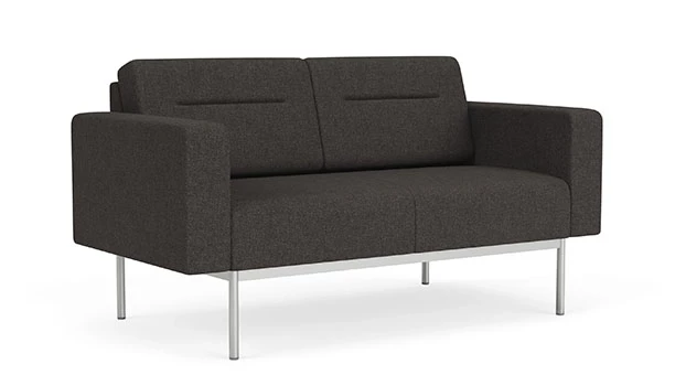 Archetype Smoke Fabric - Silver Frame