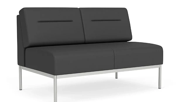 Dillon Polyurethane Graphite - Silver Frame