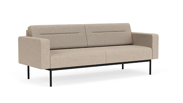 Linette Vinyl Stone - Black Frame