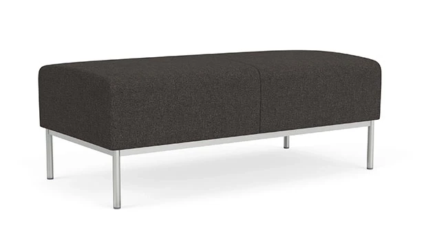 Archetype Smoke Fabric - Silver Frame