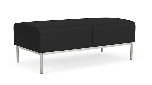 Dillon Polyurethane Black - Silver Frame