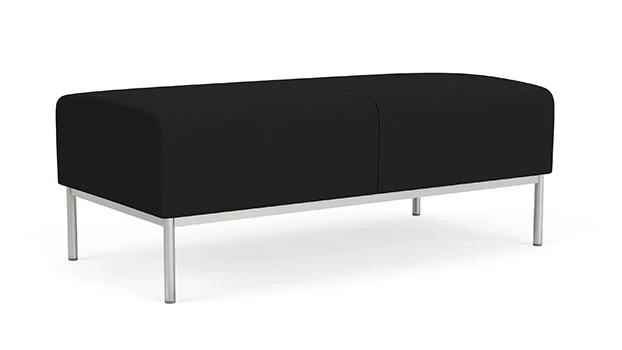 Open House Black Fabric - Silver Frame