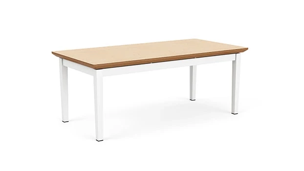 White Frame / Natural Maple Top