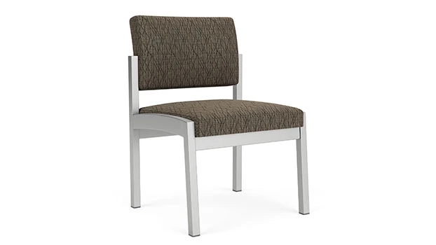 Silver / Adler Fabric - Peppercorn