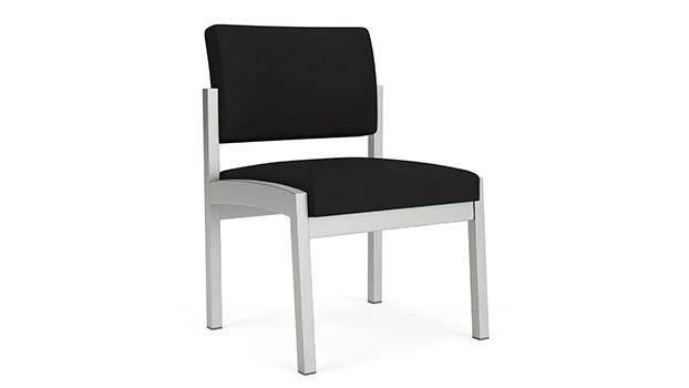 Open House Black Fabric - Silver Frame