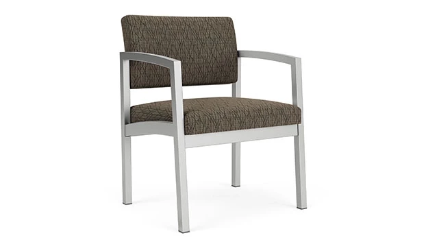 Silver / Adler Fabric - Peppercorn