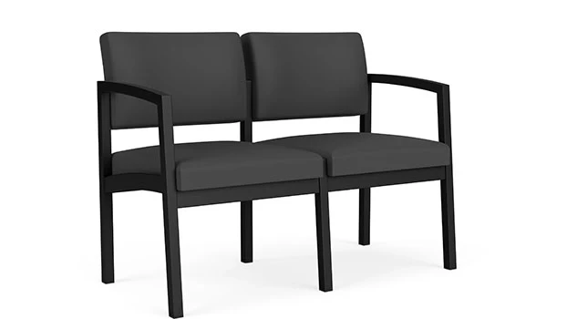 Dillon Polyurethane Graphite - Black Frame