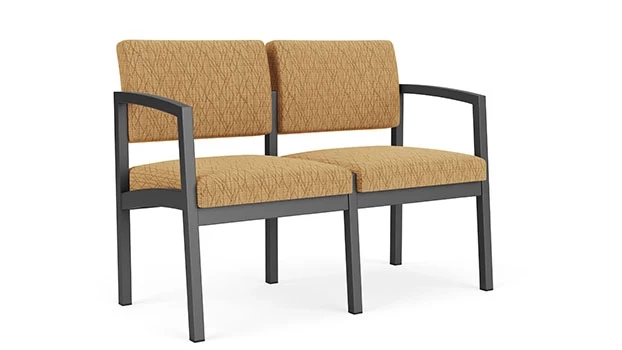 Charcoal / Adler Fabric - Golden