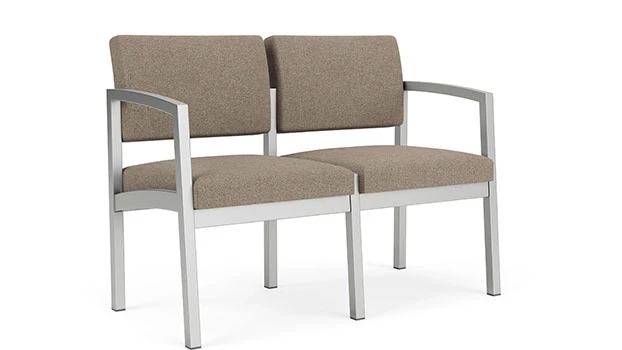 Archetype Silt Fabric - Silver Frame