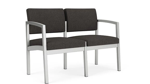 Archetype Smoke Fabric - Silver Frame