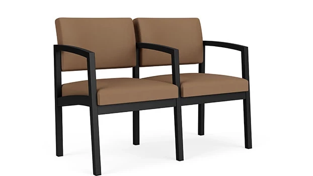 Whisper Vinyl Cappuccino - Black Frame