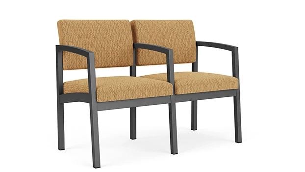 Charcoal / Adler Fabric - Golden