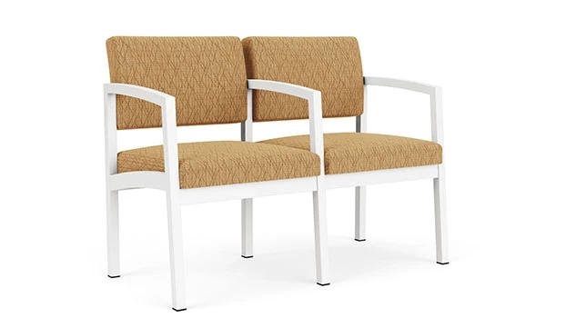 White / Adler Fabric - Golden
